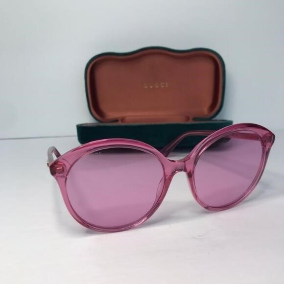 Gucci Accessories - Original GUCCI Acetate GG Sunglasses GG0257S Pink